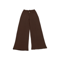 Ally Pointelle Byxor Brown