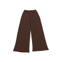 Ally Pointelle Byxor Brown