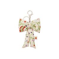 Fabric Bow Nyckelring Garden Magic Ivory