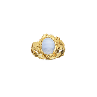 Gudinde Ring Blonde Agat