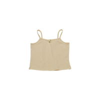Megan Pointelle Topp Butter Yellow