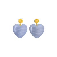 Penny Blue Lace Örhängen