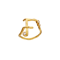 F Alfabet Ring