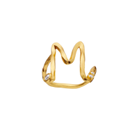 M Alfabet Ring