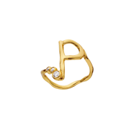 P Alfabet Ring