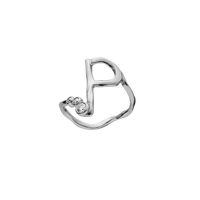 P Alfabet Ring