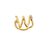 W Alfabet Ring