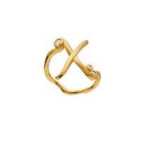 X Alfabet Ring